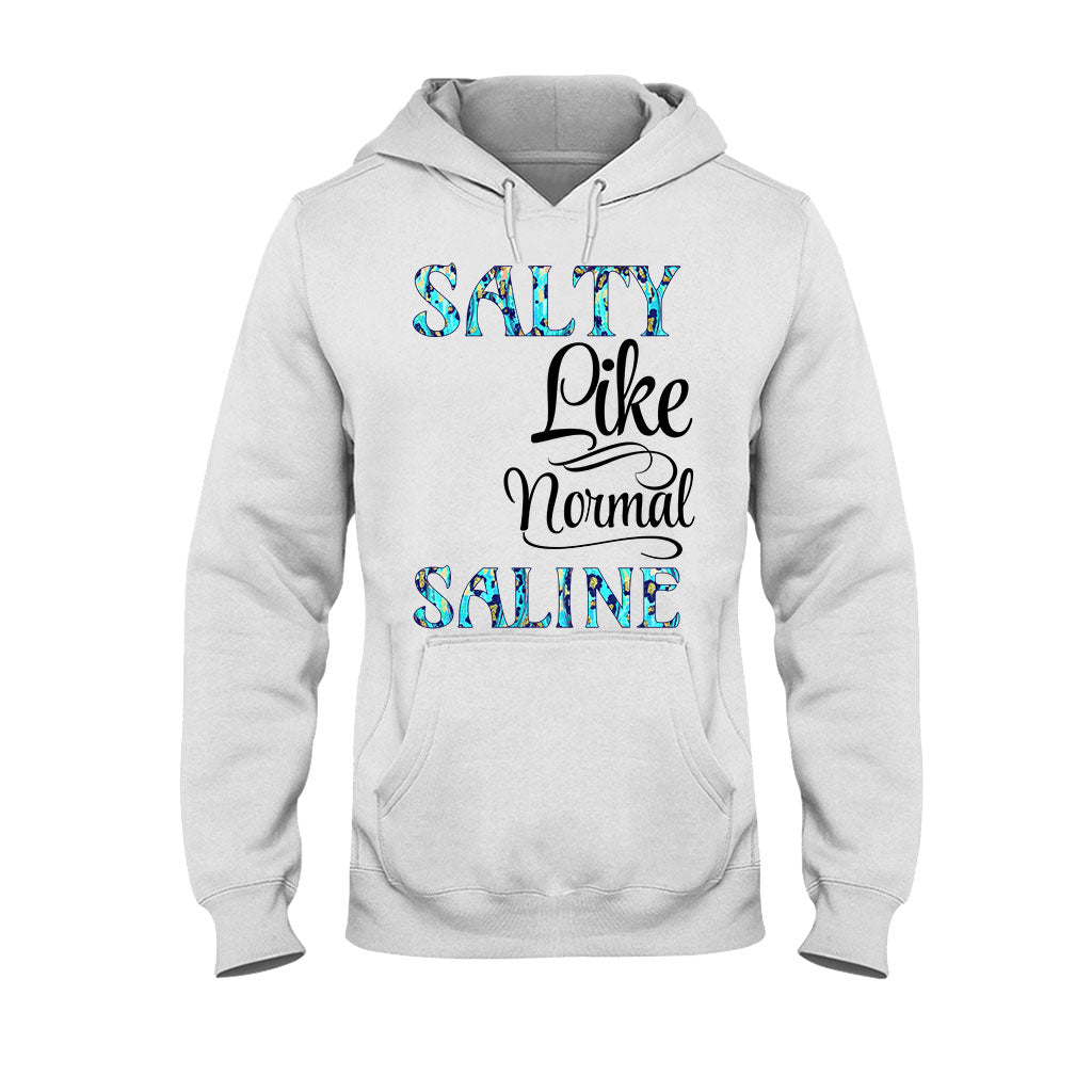Solution saline salée - T-shirt et sweat à capuche personnalisés pour infirmières