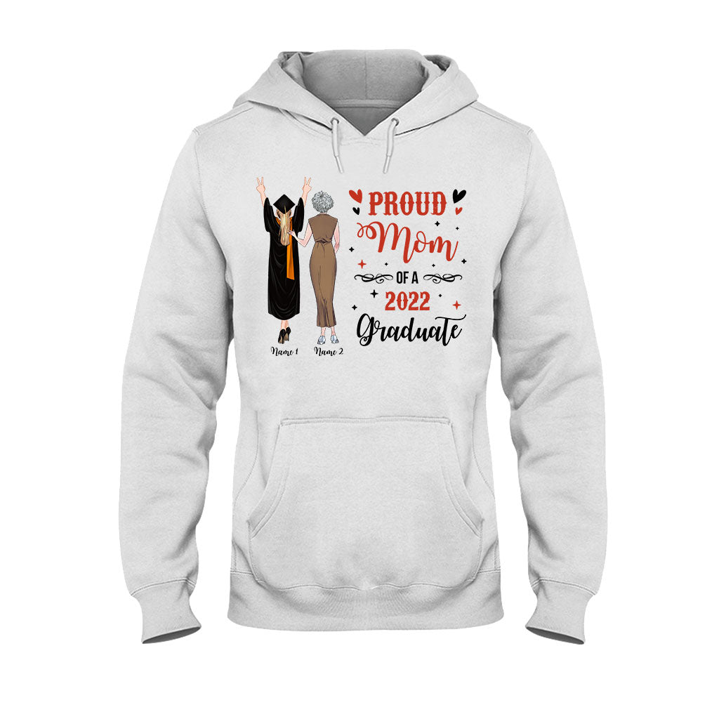 Proud Mom - Personalized Mother's Day Graduation T-shirt and Hoodie