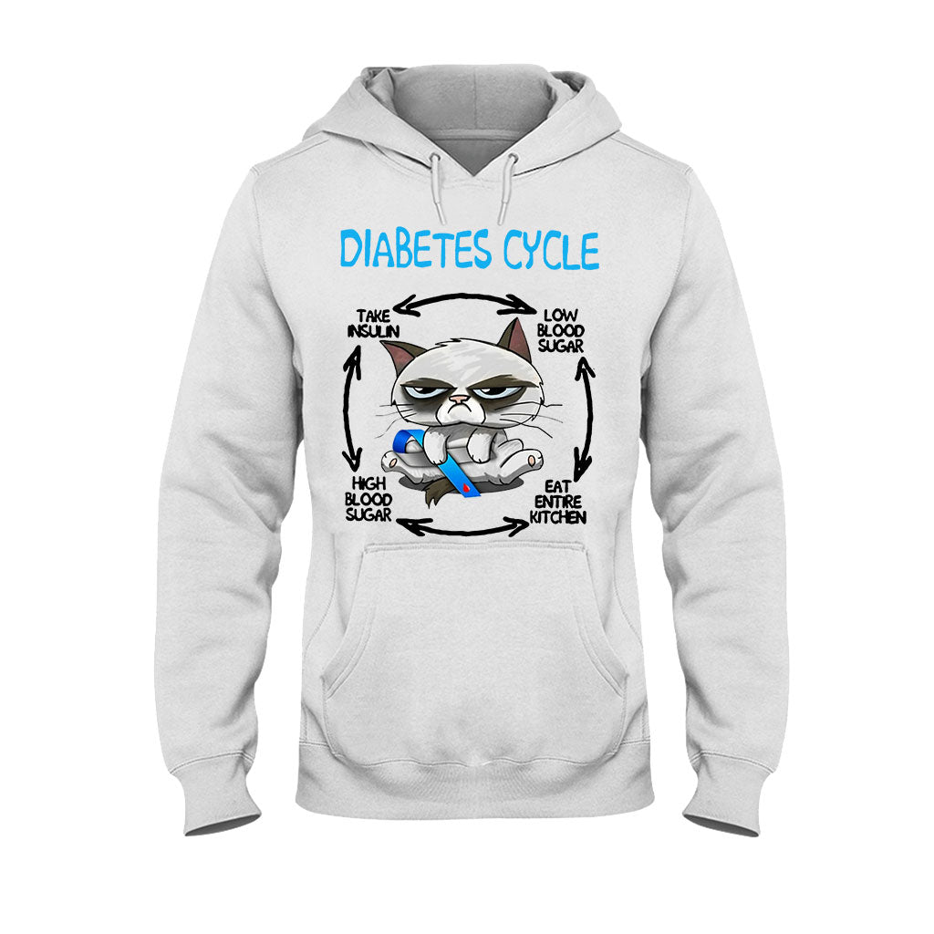 Diabetes Cycle - Diabetes Awareness T-shirt And Hoodie 082021