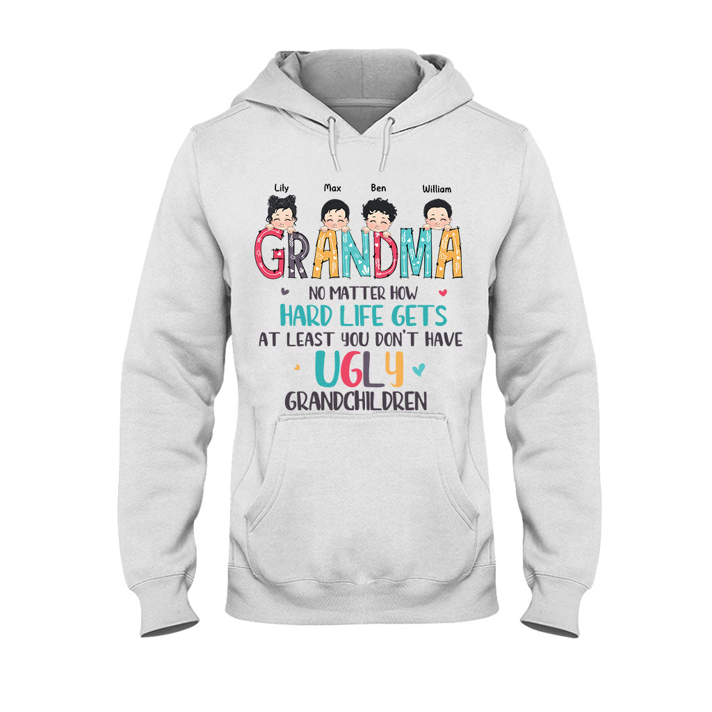 Peu importe les difficultés de la vie - T-shirt et sweat à capuche personnalisés pour la fête des mères et pour grand-mère