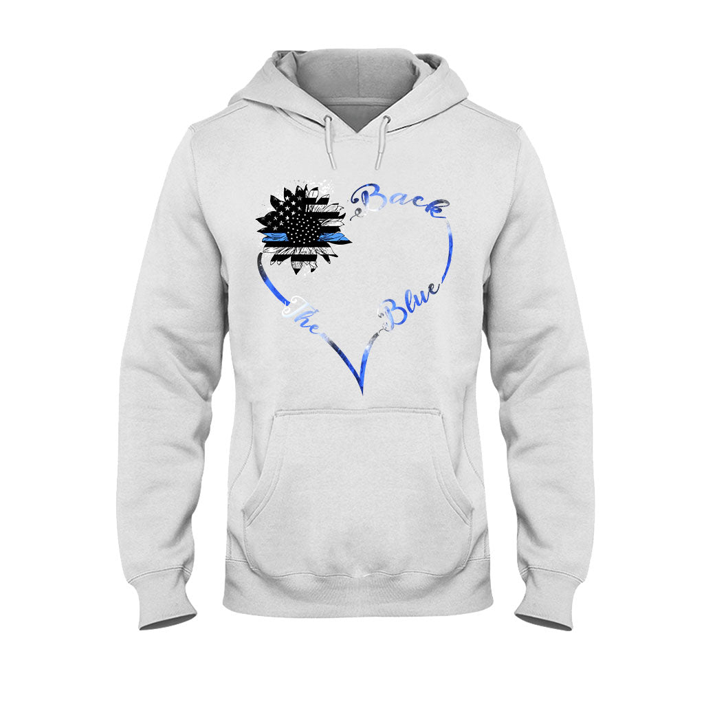Ligne bleue - T-shirt et sweat à capuche pour policier 062021