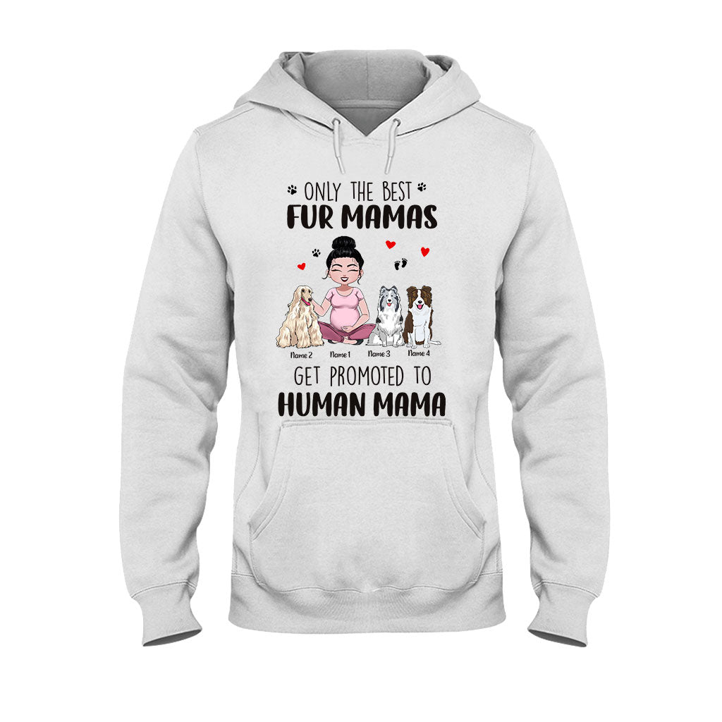 Seule la meilleure maman à fourrure - T-shirt et sweat à capuche personnalisés pour chien
