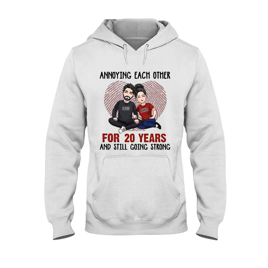 Annoying Each Other For Many Years - Personalized Husband And Wife T-shirt and Hoodie