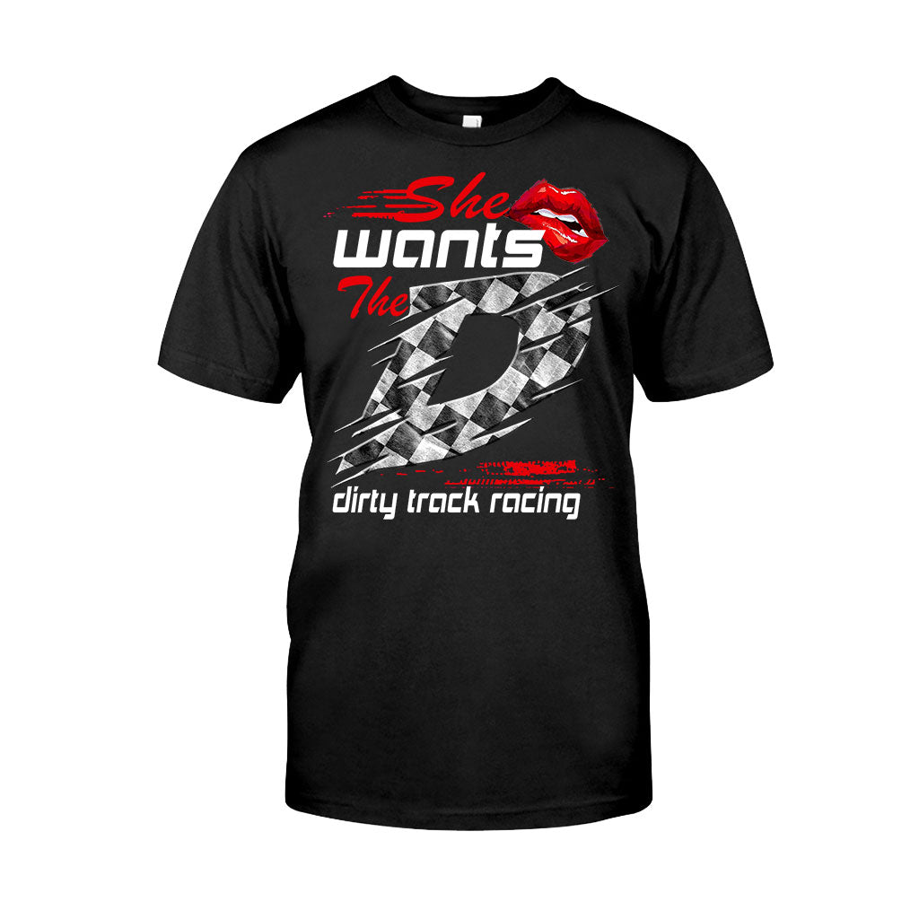 She Wants The D - Personalized Racing T-shirt and Hoodie