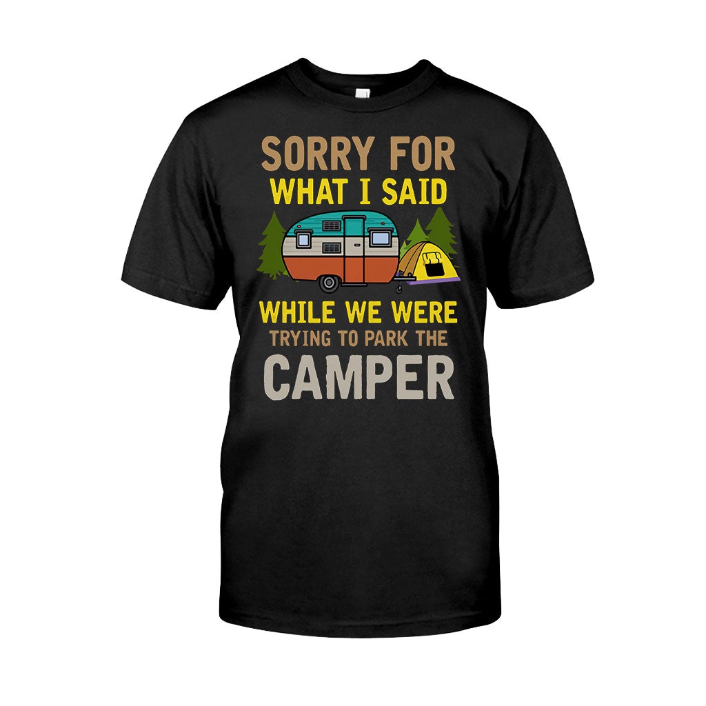 Désolé pour ce que j'ai dit - T-shirt et sweat à capuche de camping 1121