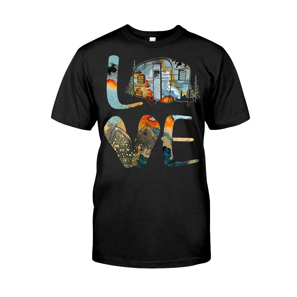 Love - Camping T-shirt and Hoodie 112021
