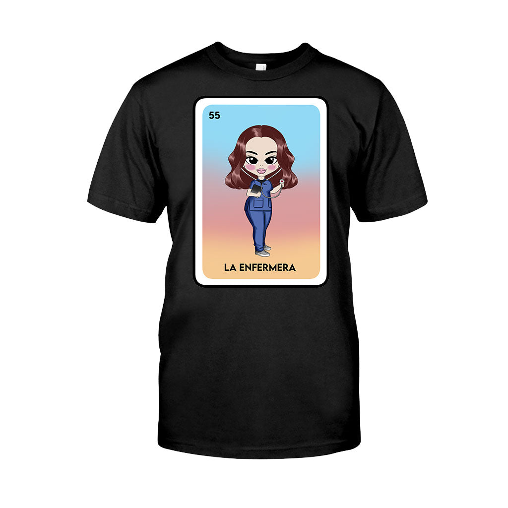 T-shirt et sweat à capuche personnalisés « La Enfermera » - Infirmière