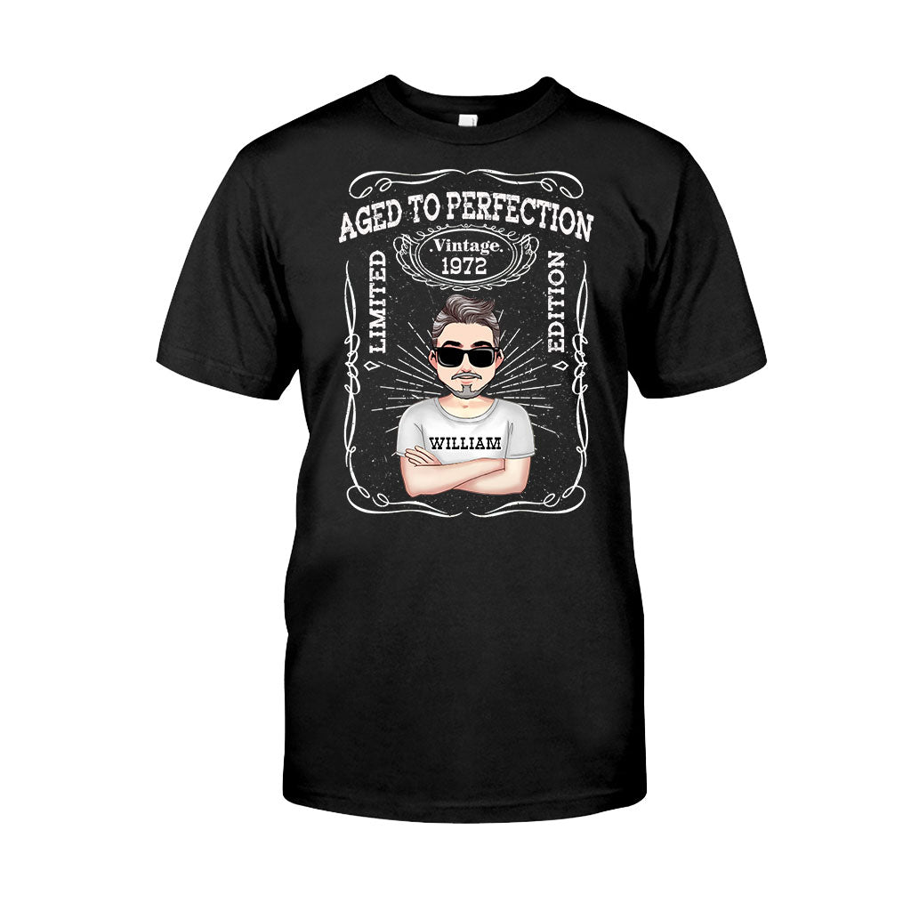Vieilli à la perfection - T-shirt et sweat à capuche d'anniversaire personnalisés