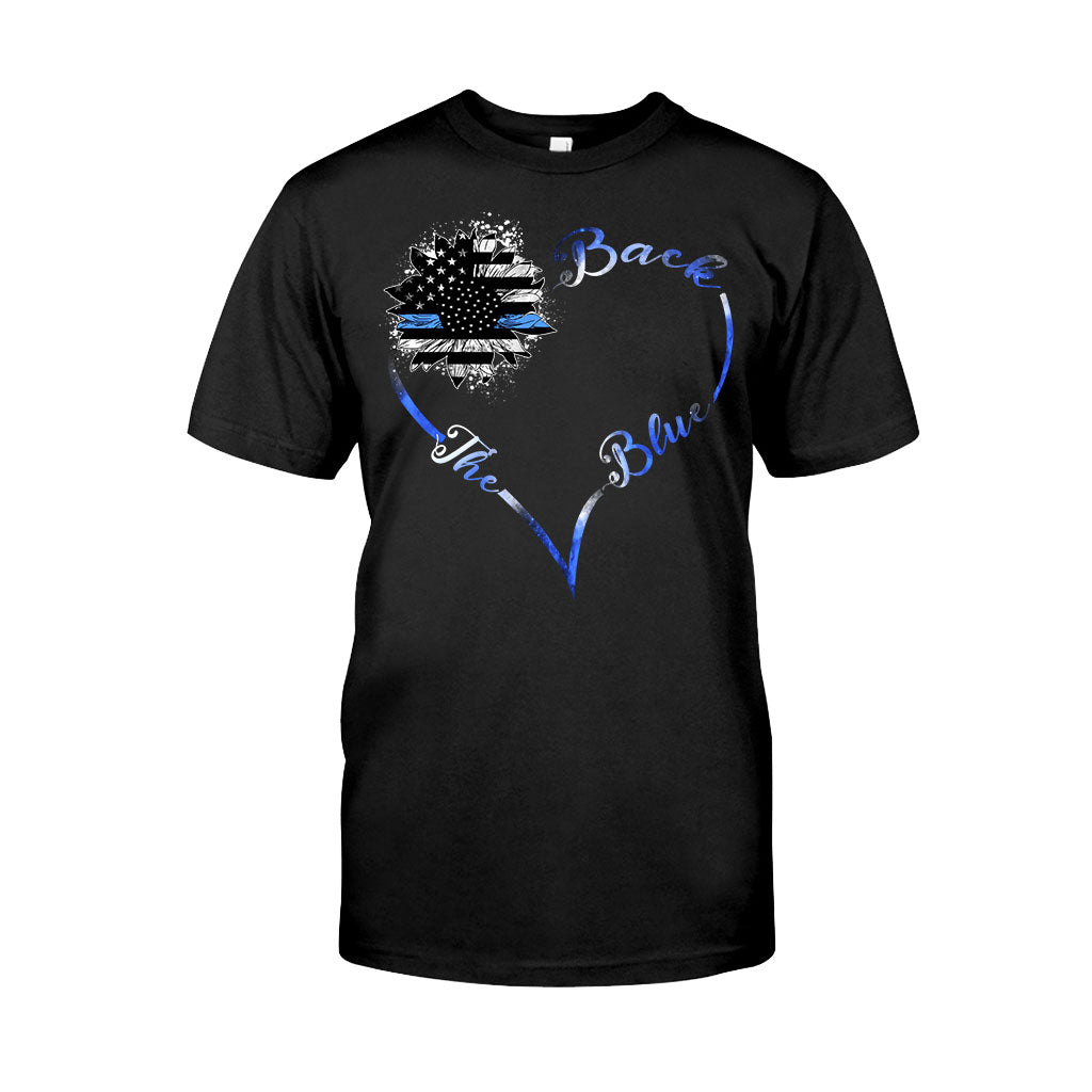 Ligne bleue - T-shirt et sweat à capuche pour policier 062021