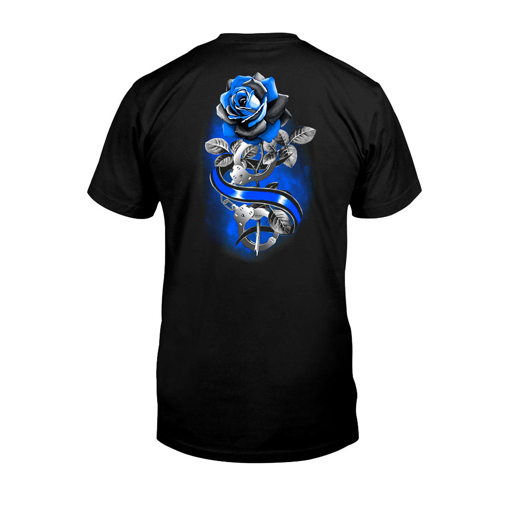 T-shirt et sweat à capuche Blue Rose - Policier 062021
