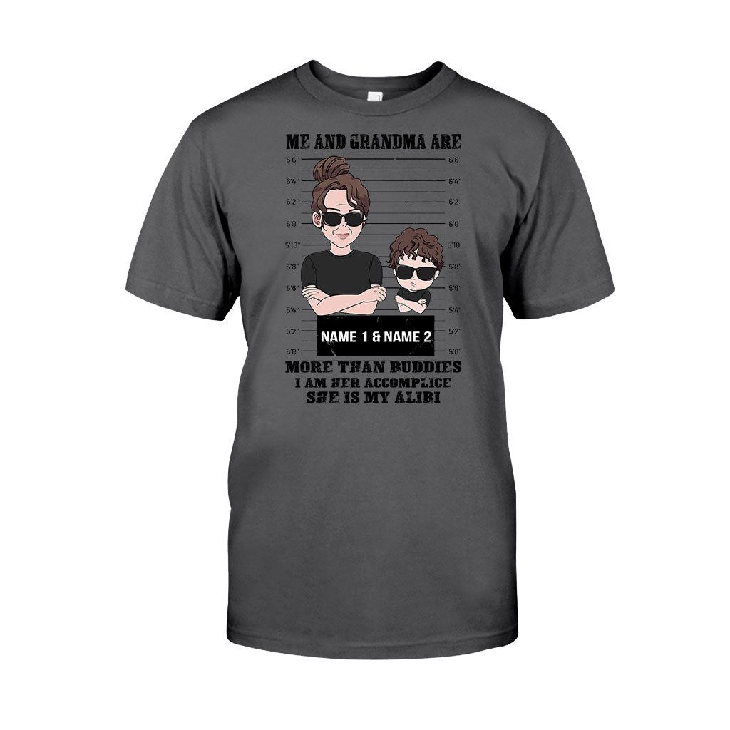 Complice et alibi - T-shirt et sweat à capuche personnalisés pour la fête des mères et pour grand-mère