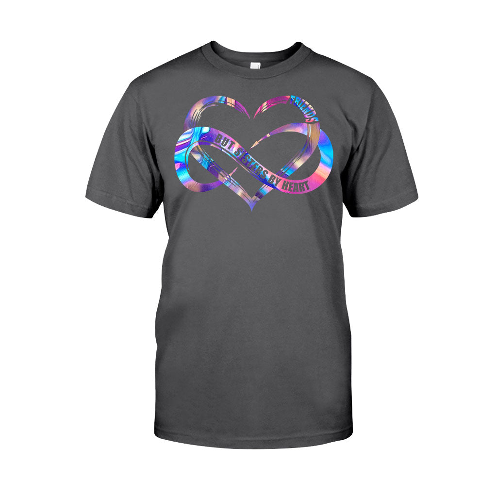 Pas sœurs de sang, mais sœurs de cœur - T-shirt et sweat à capuche personnalisés pour meilleures amies