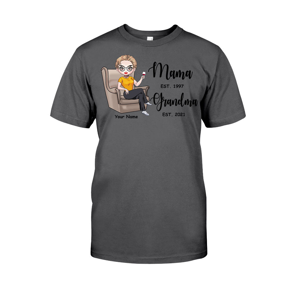 T-shirt et sweat à capuche personnalisés « Maman Est, Grand-mère Est » pour la fête des mères