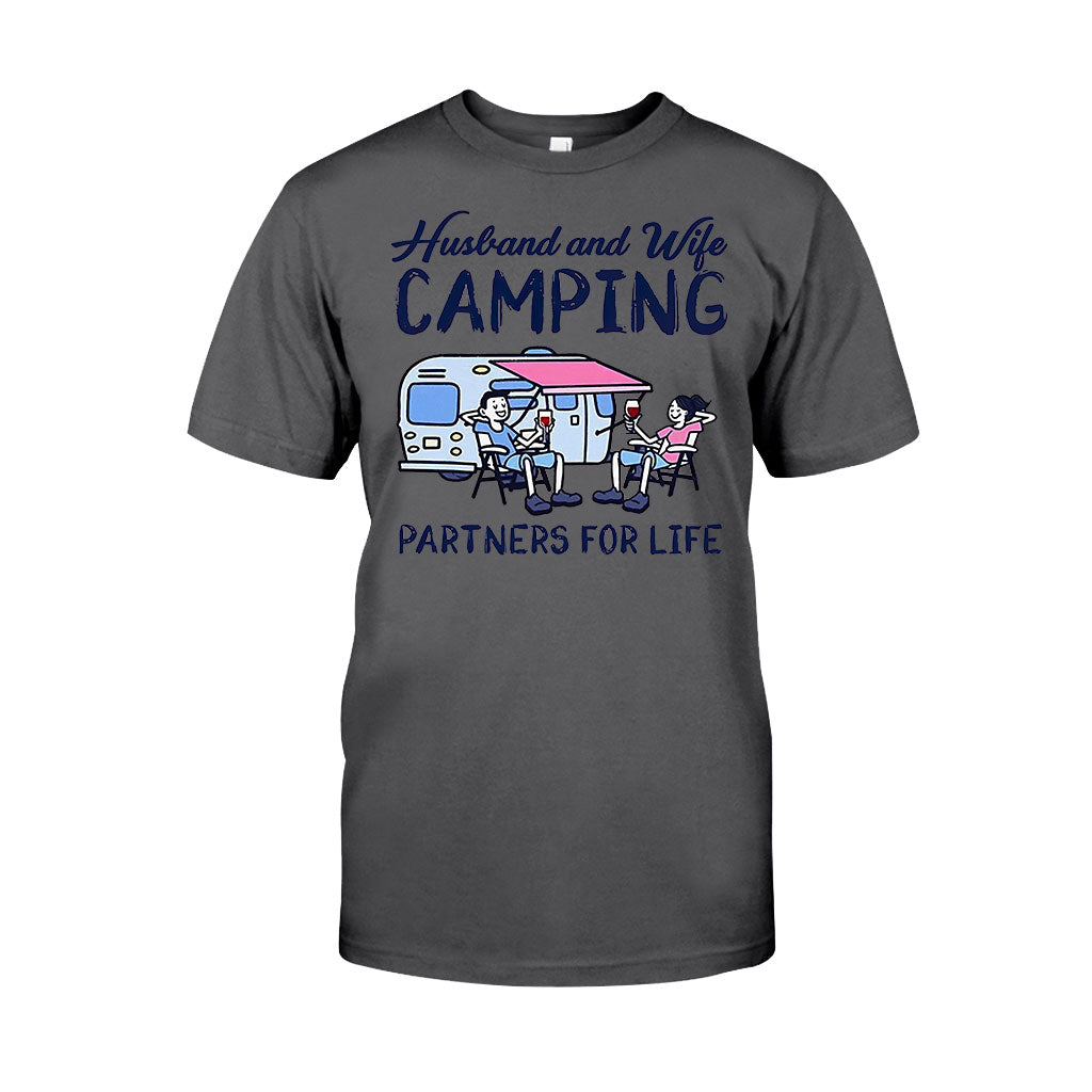 Couple de campeurs pour la vie - T-shirt et sweat à capuche de camping 112021
