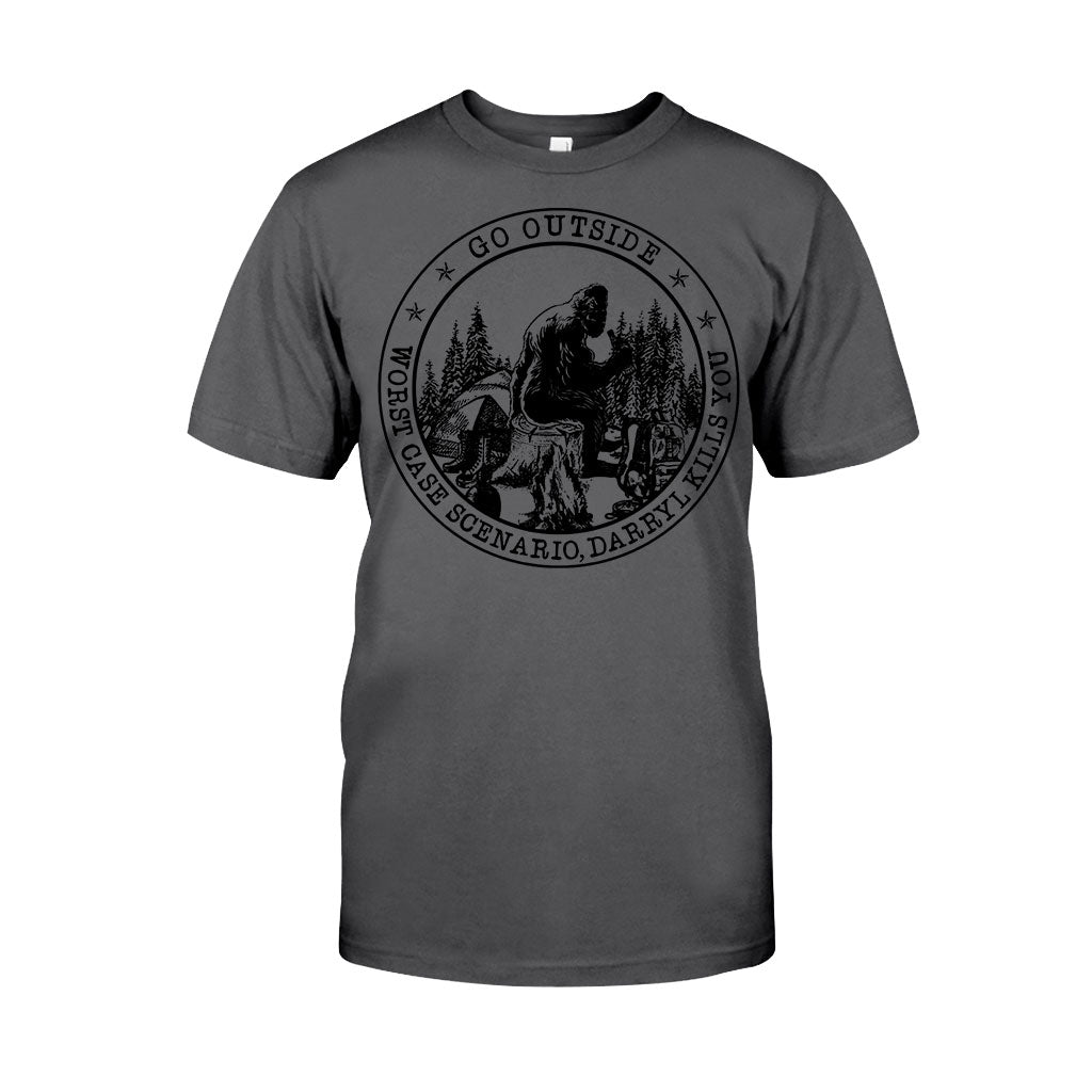 Go Outside - T-shirt et sweat à capuche de camping 112021