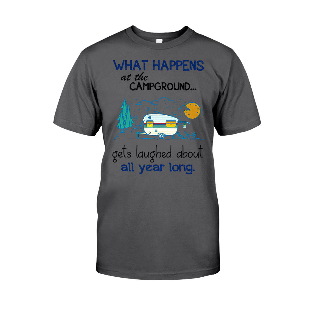 What Happens At The Campground - Camping T-shirt and Hoodie 112021