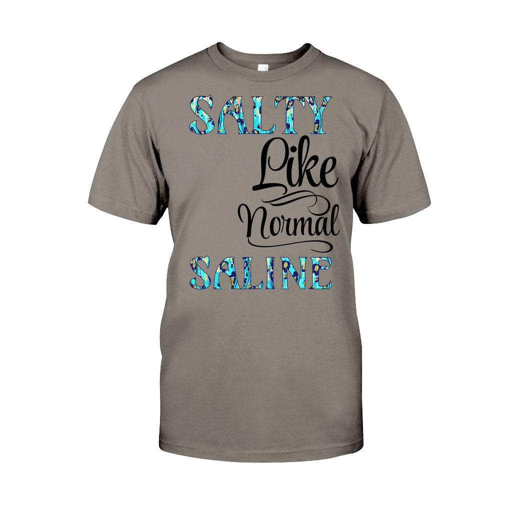 Solution saline salée - T-shirt et sweat à capuche personnalisés pour infirmières