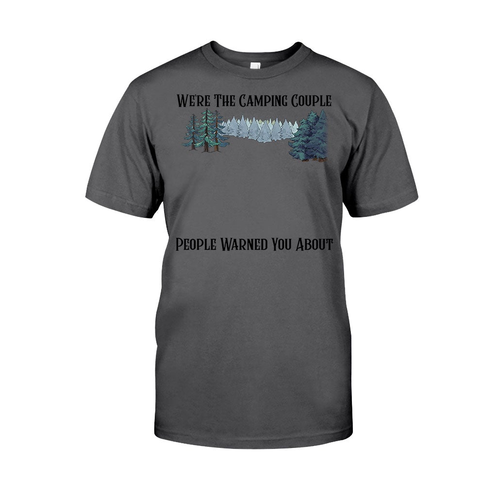 We're The Camping Couple - Personalized T-shirt and Hoodie
