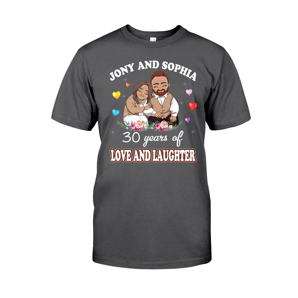 Je t'aimerai toujours - T-shirt et sweat à capuche personnalisés pour couples