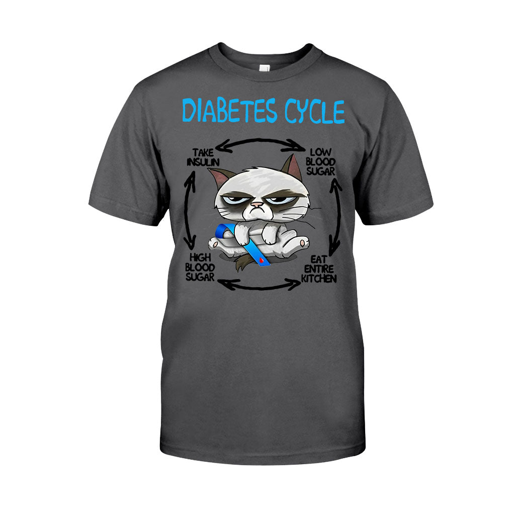 Diabetes Cycle - Diabetes Awareness T-shirt And Hoodie 082021