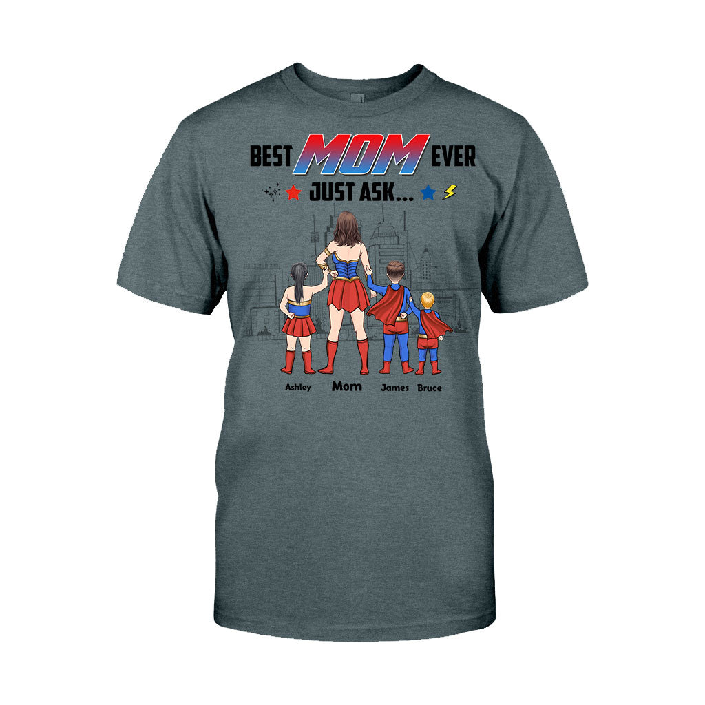 Supermaman - T-shirt et sweat à capuche personnalisés pour maman