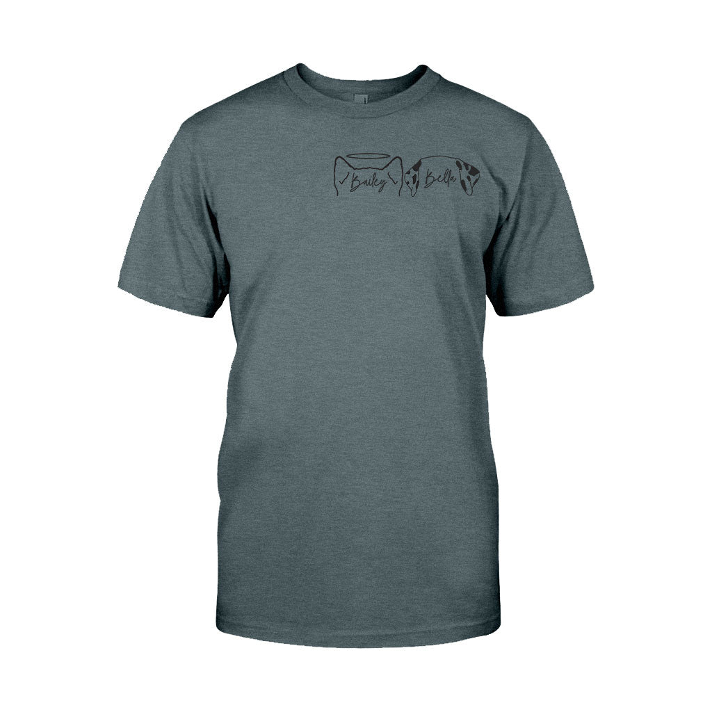 Maman de chien - T-shirt et sweat à capuche personnalisés pour chien