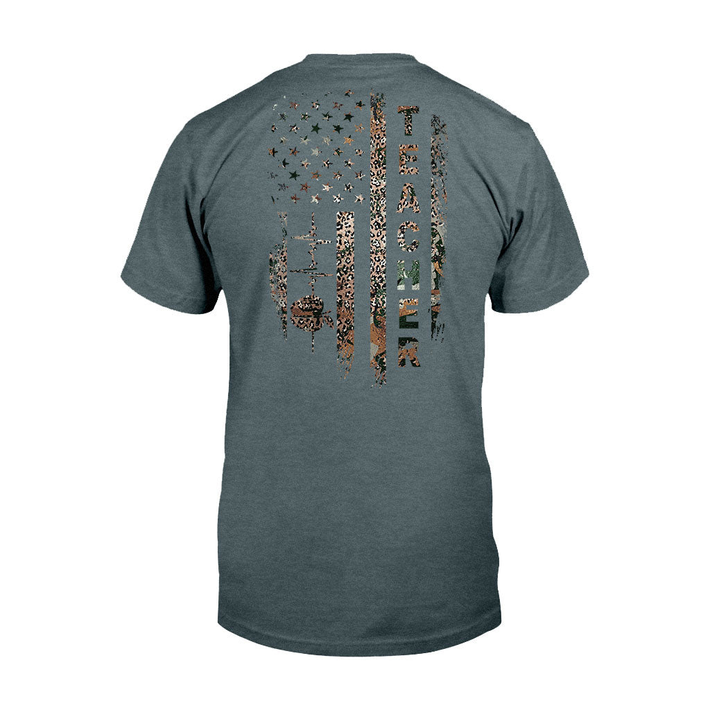 Enseigner, aimer, inspirer - T-shirt et sweat à capuche personnalisés pour la fête de l'Indépendance des enseignants