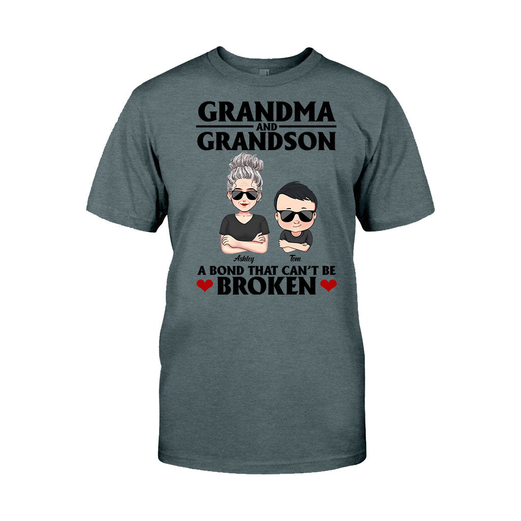 A Bond That Can't Be Broken - Personalized Mother's Day Grandma T-shirt and Hoodie