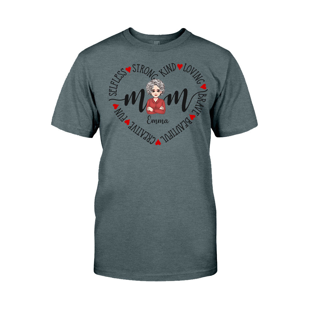 Maman - T-shirt et sweat à capuche personnalisés pour la fête des mères