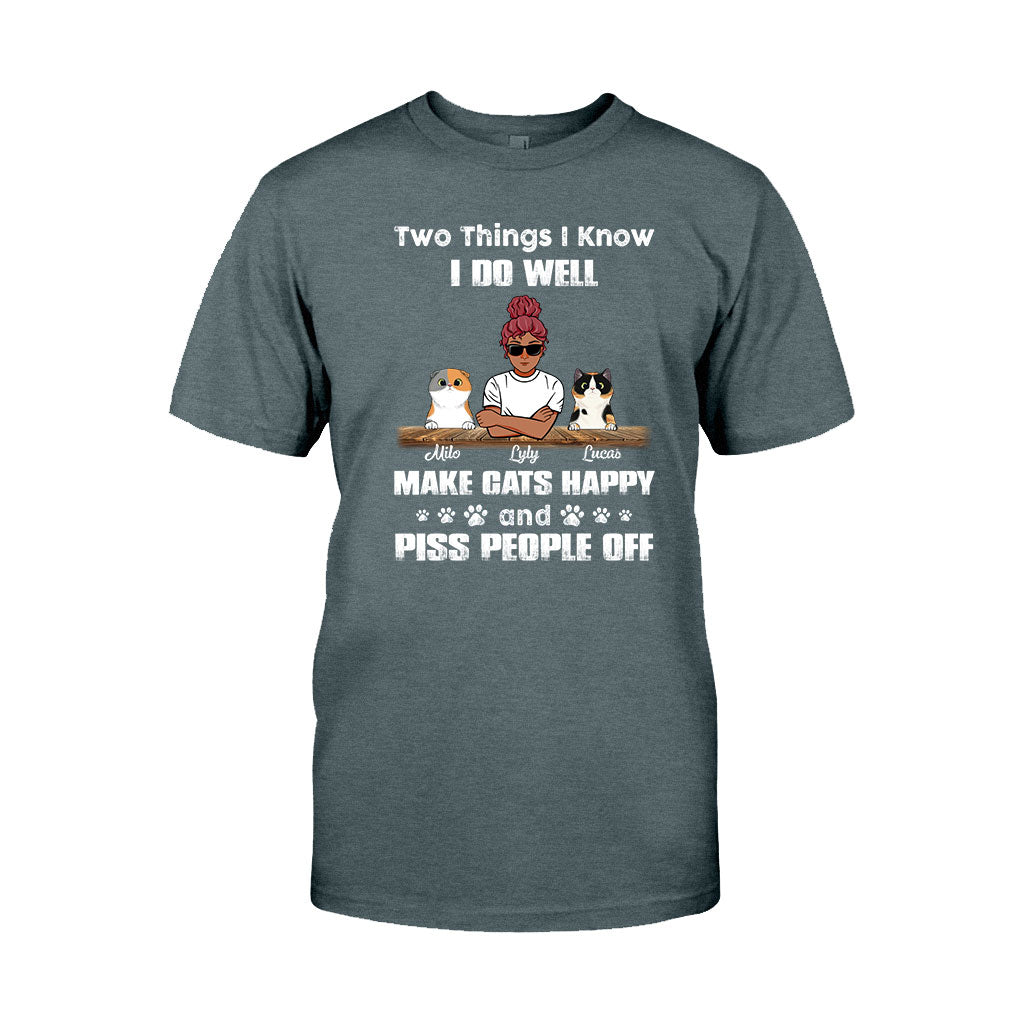 Deux choses que je sais - T-shirt et sweat à capuche personnalisés pour chien