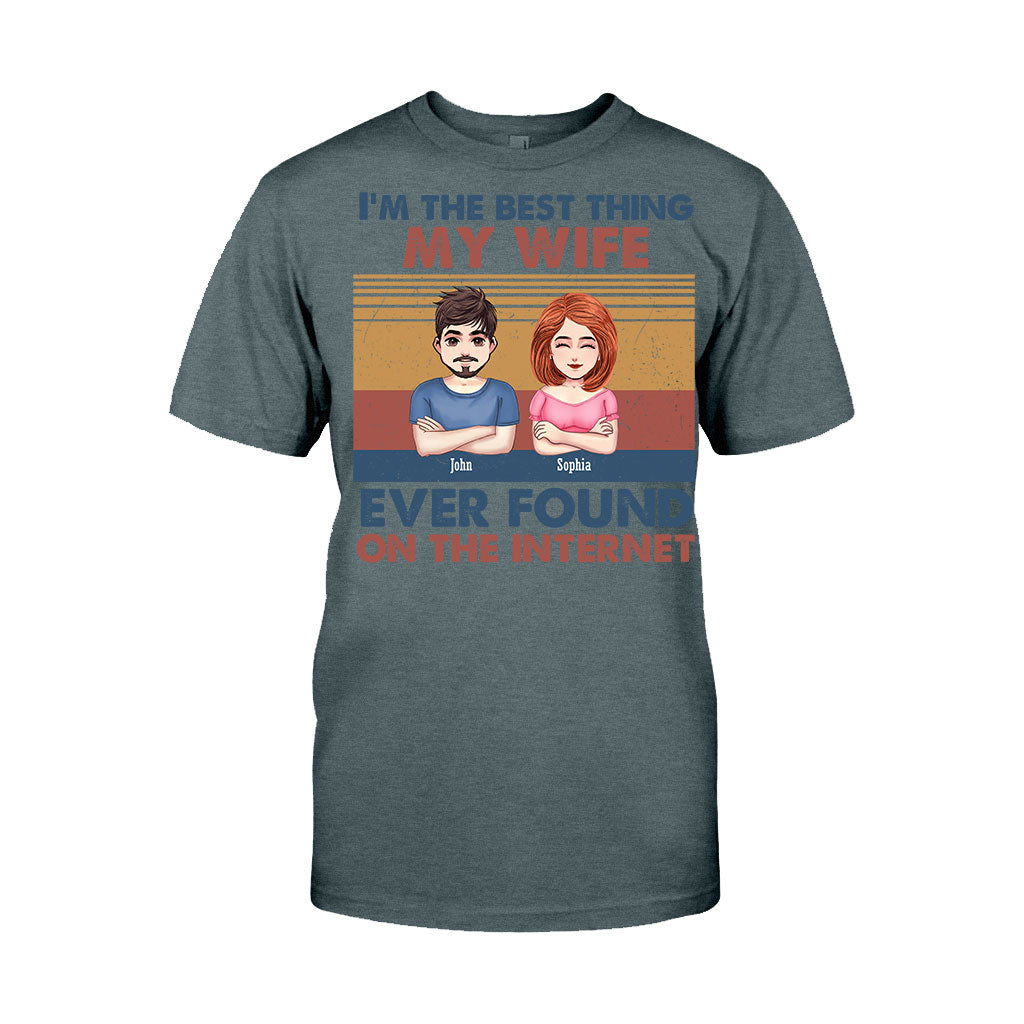 Je suis ce qu'il y a de mieux - T-shirt et sweat à capuche personnalisés pour couples