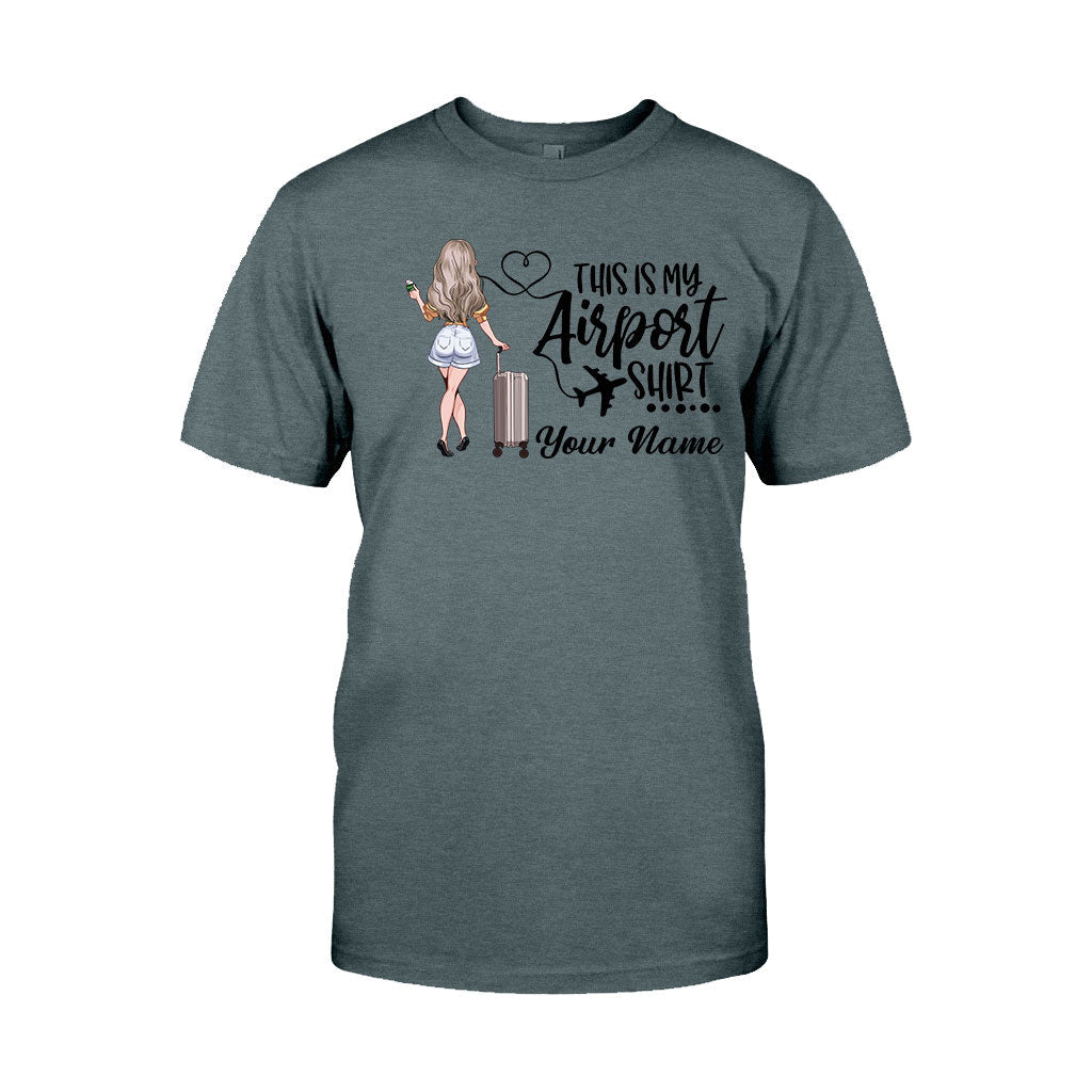 T-shirt « This Is My Airport » - T-shirt et sweat à capuche de voyage personnalisés