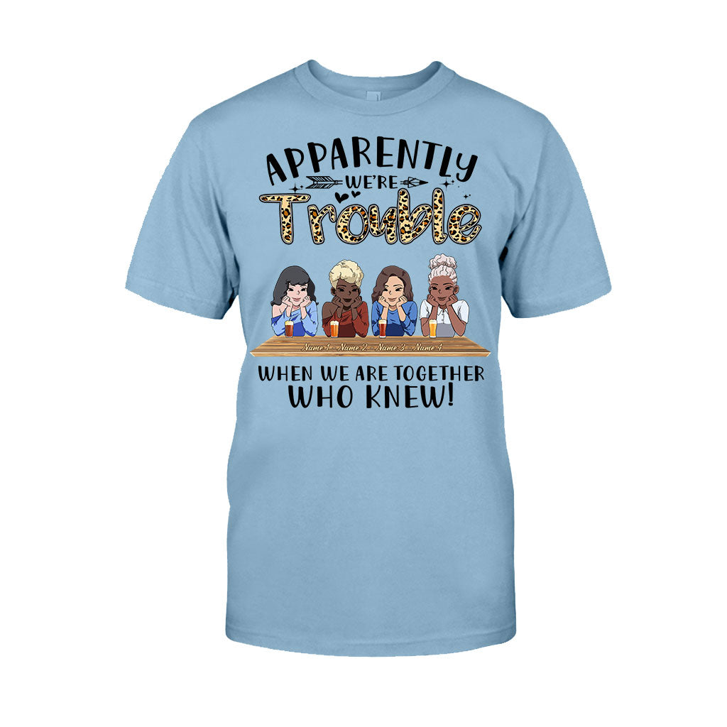 Apparemment, on est des chenapans quand on est ensemble ! Qui l'eût cru ? - T-shirt et sweat à capuche personnalisés pour meilleures amies