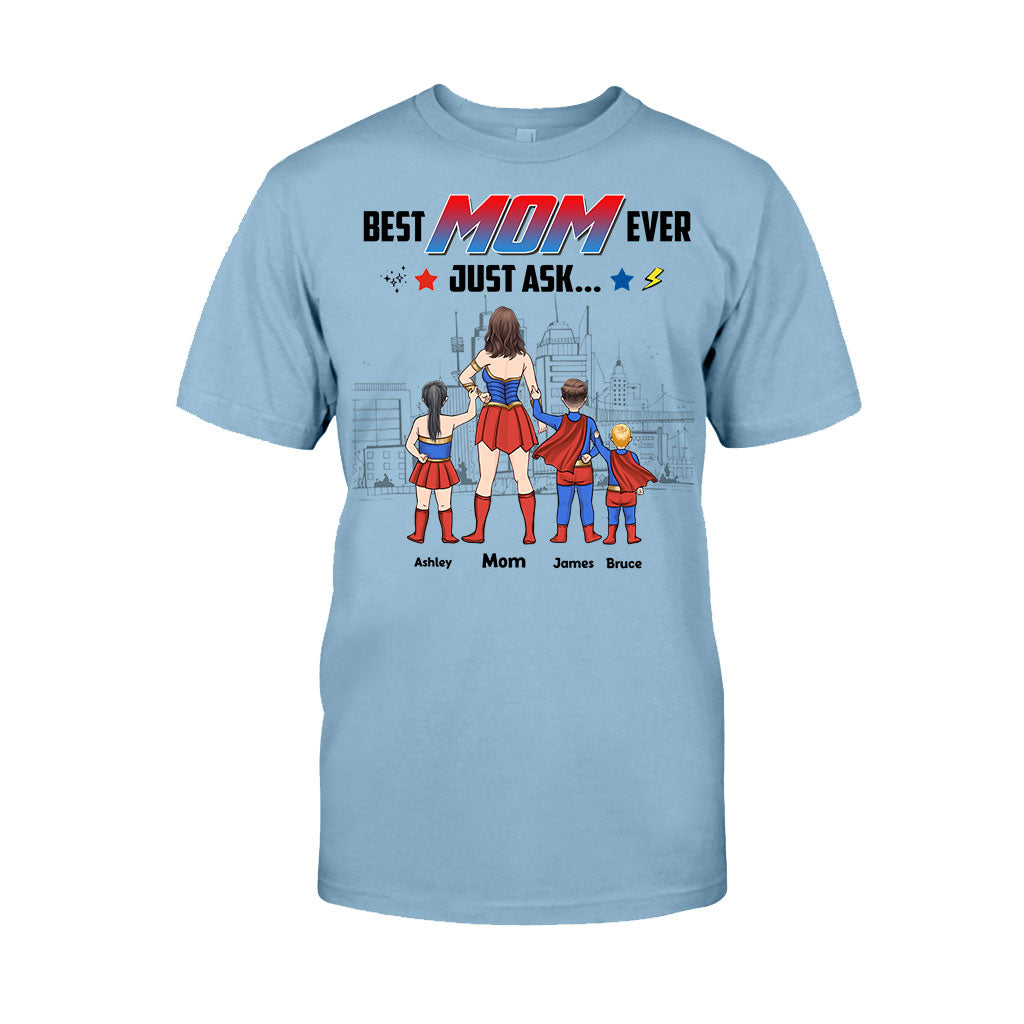 Supermaman - T-shirt et sweat à capuche personnalisés pour maman