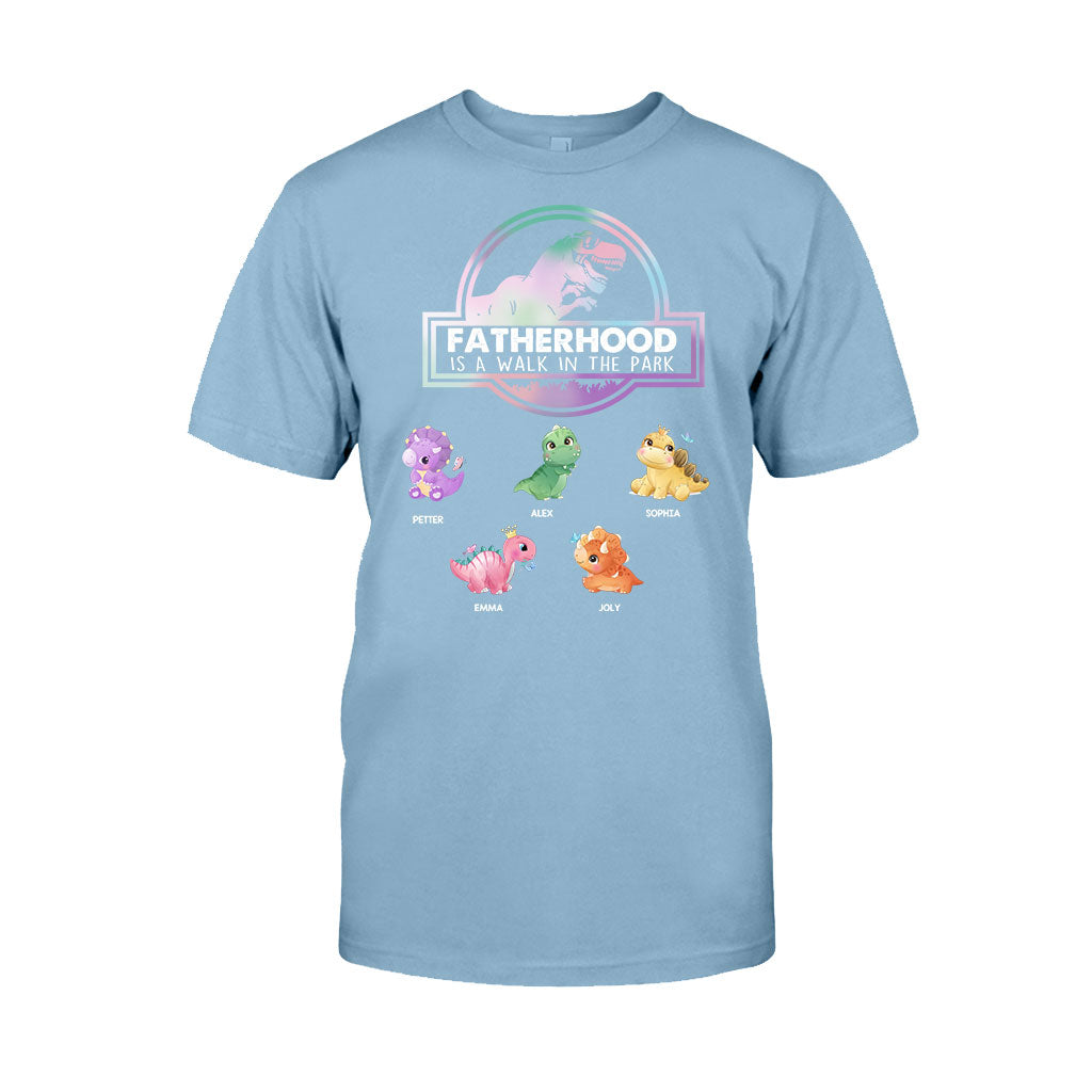 Être père, c'est comme marcher - Cadeau pour papa, grand-père - T-shirt et sweat à capuche personnalisés