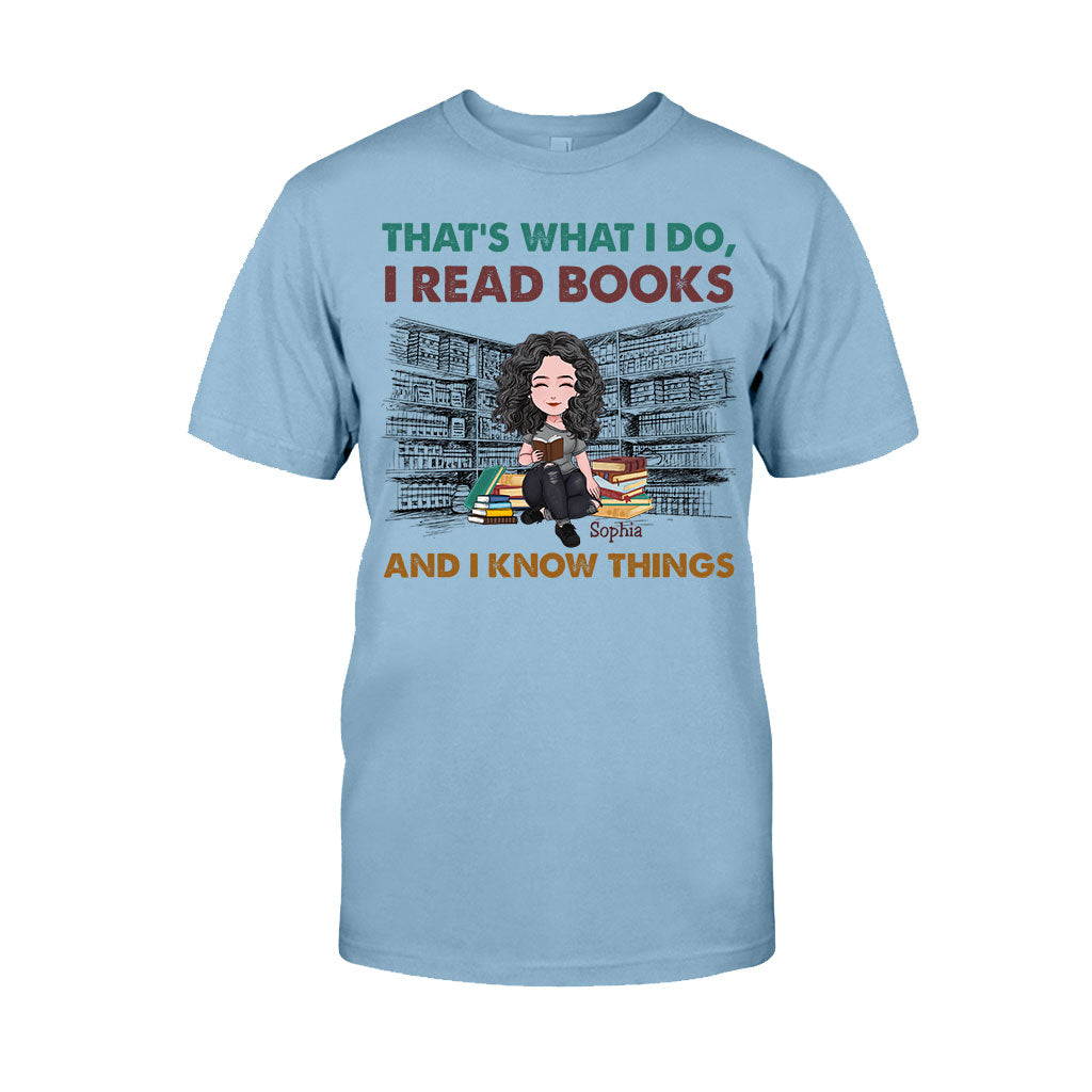 This Is My Reading Blanket - Personalized Book T-shirt and Hoodie