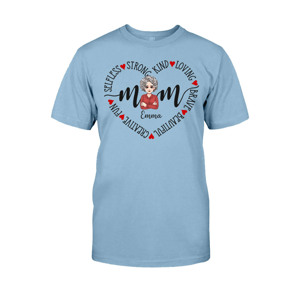 Maman - T-shirt et sweat à capuche personnalisés pour la fête des mères