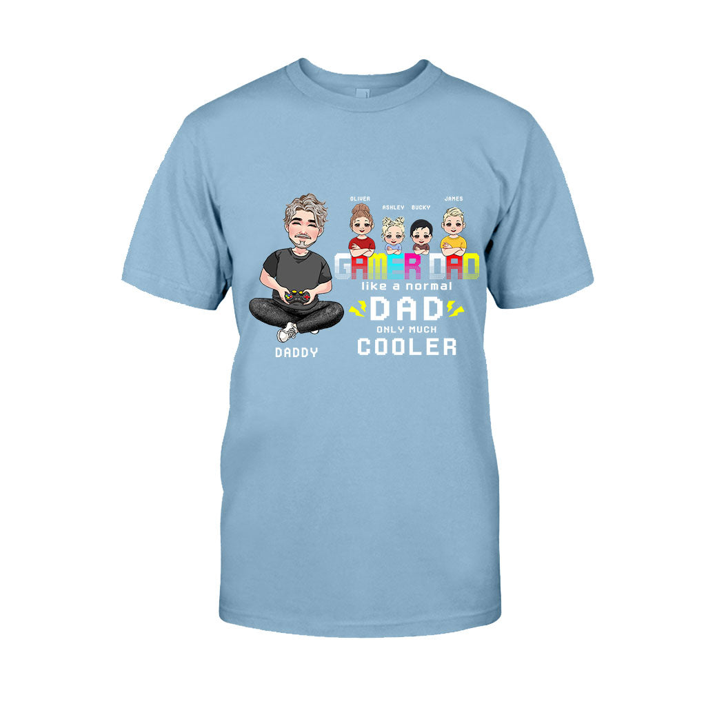 Papa Gamer - T-shirt et sweat à capuche personnalisés pour jeux vidéo