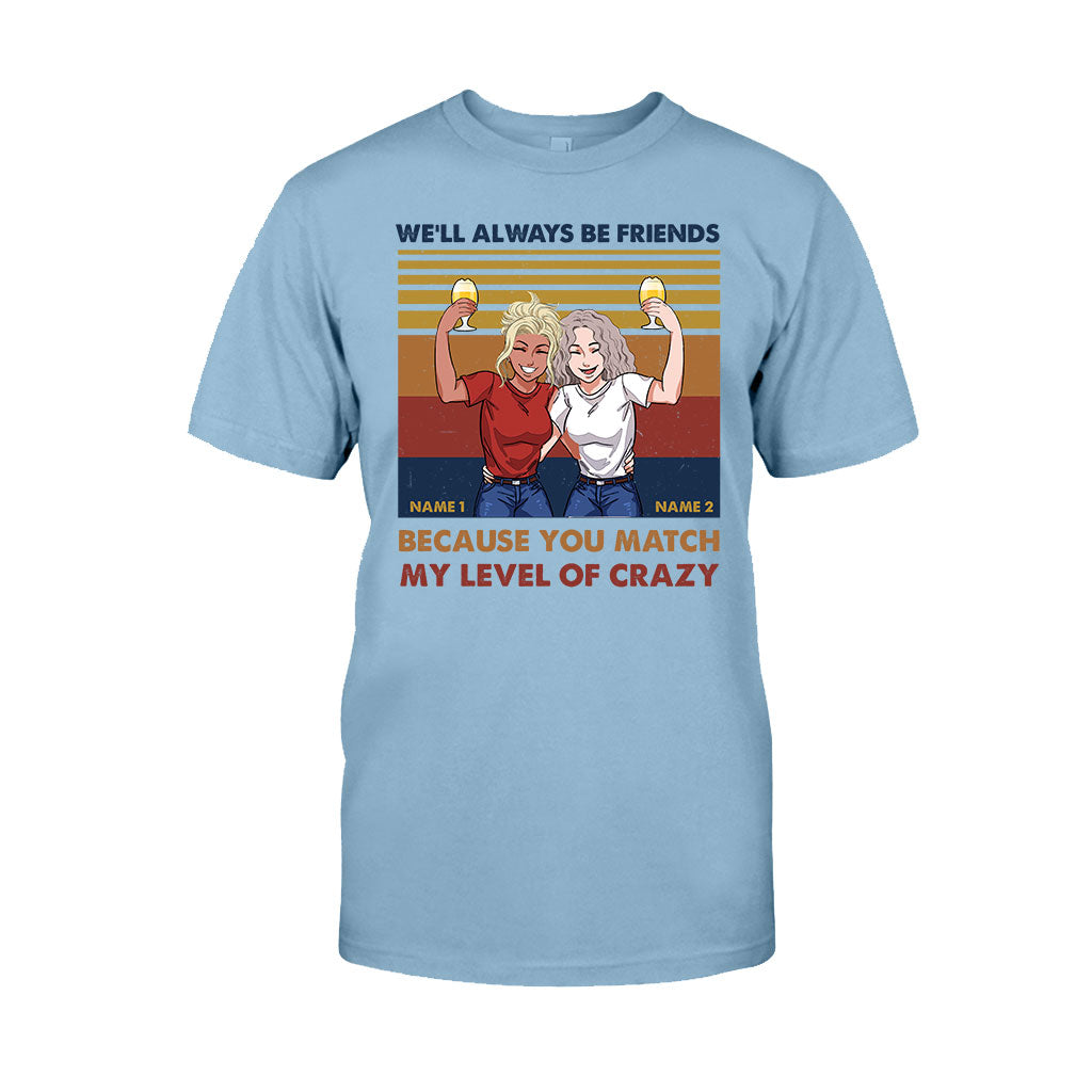 On est plus que des meilleures amies, on est comme une toute petite bande ! – T-shirt et sweat à capuche personnalisés