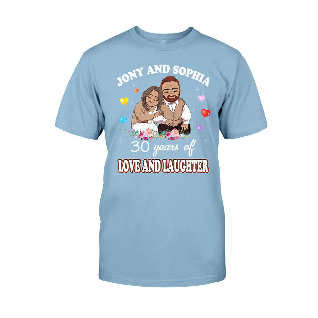 Je t'aimerai toujours - T-shirt et sweat à capuche personnalisés pour couples