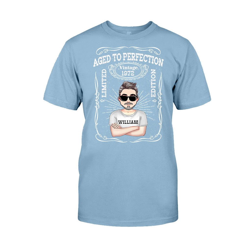 Vieilli à la perfection - T-shirt et sweat à capuche d'anniversaire personnalisés