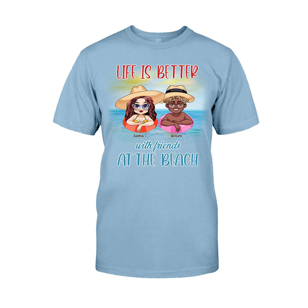 Boire sur mes plages - T-shirt et sweat à capuche personnalisés pour les amoureux de la mer