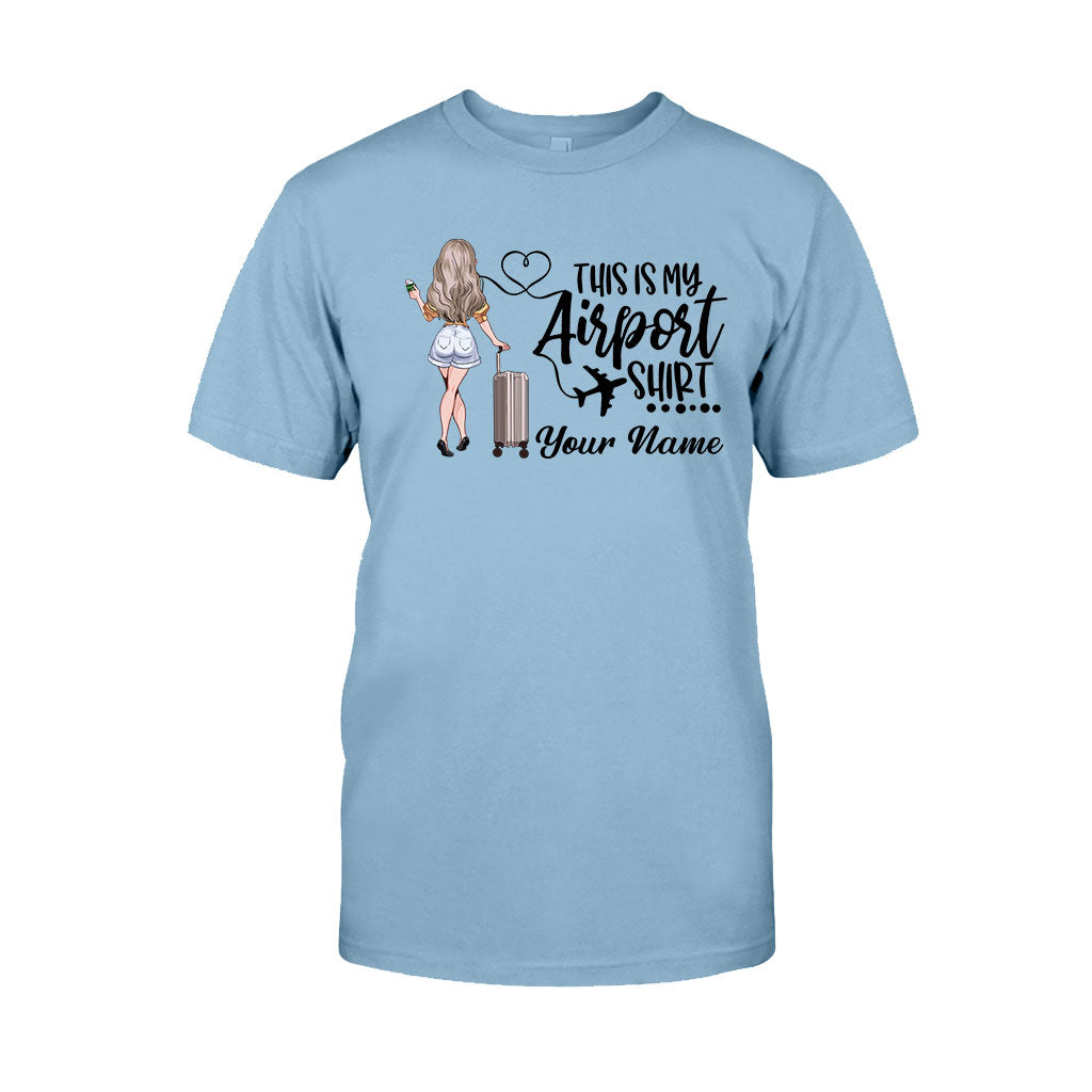 T-shirt « This Is My Airport » - T-shirt et sweat à capuche de voyage personnalisés