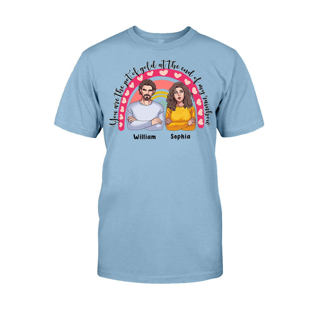 Vous êtes le trésor - T-shirt et sweat à capuche personnalisés pour couples