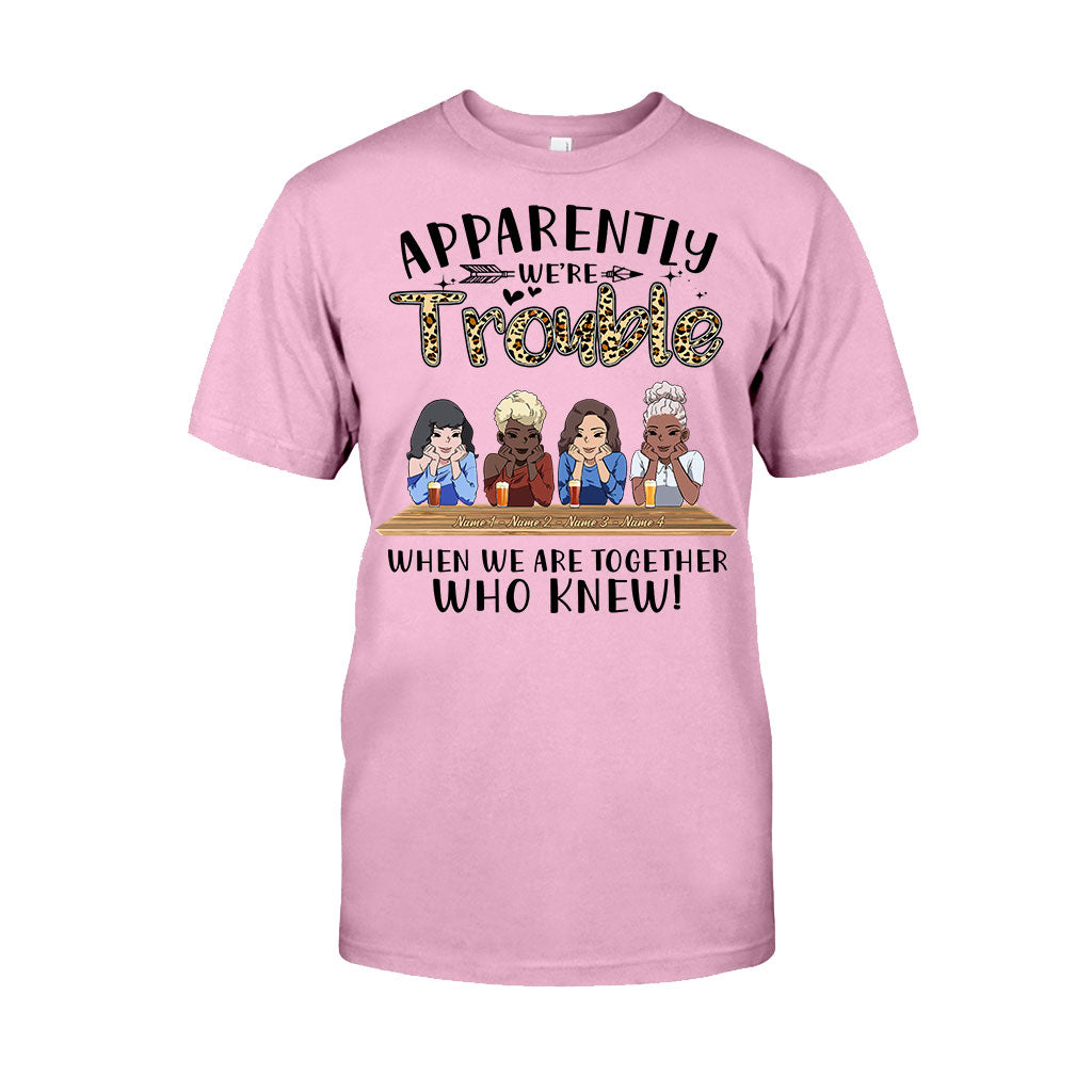 Apparemment, on est des chenapans quand on est ensemble ! Qui l'eût cru ? - T-shirt et sweat à capuche personnalisés pour meilleures amies