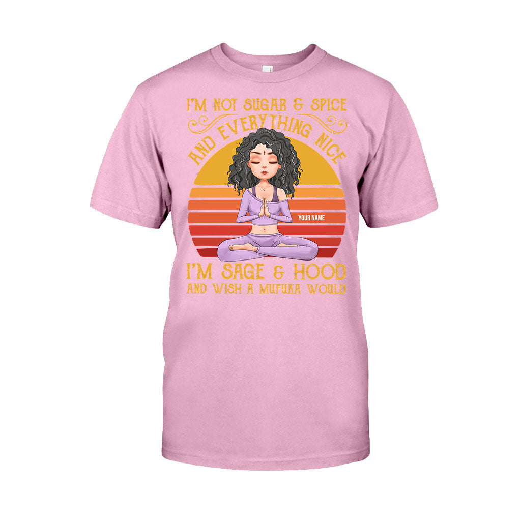 Je suis Sage And Hood - T-shirt et sweat à capuche de yoga personnalisés