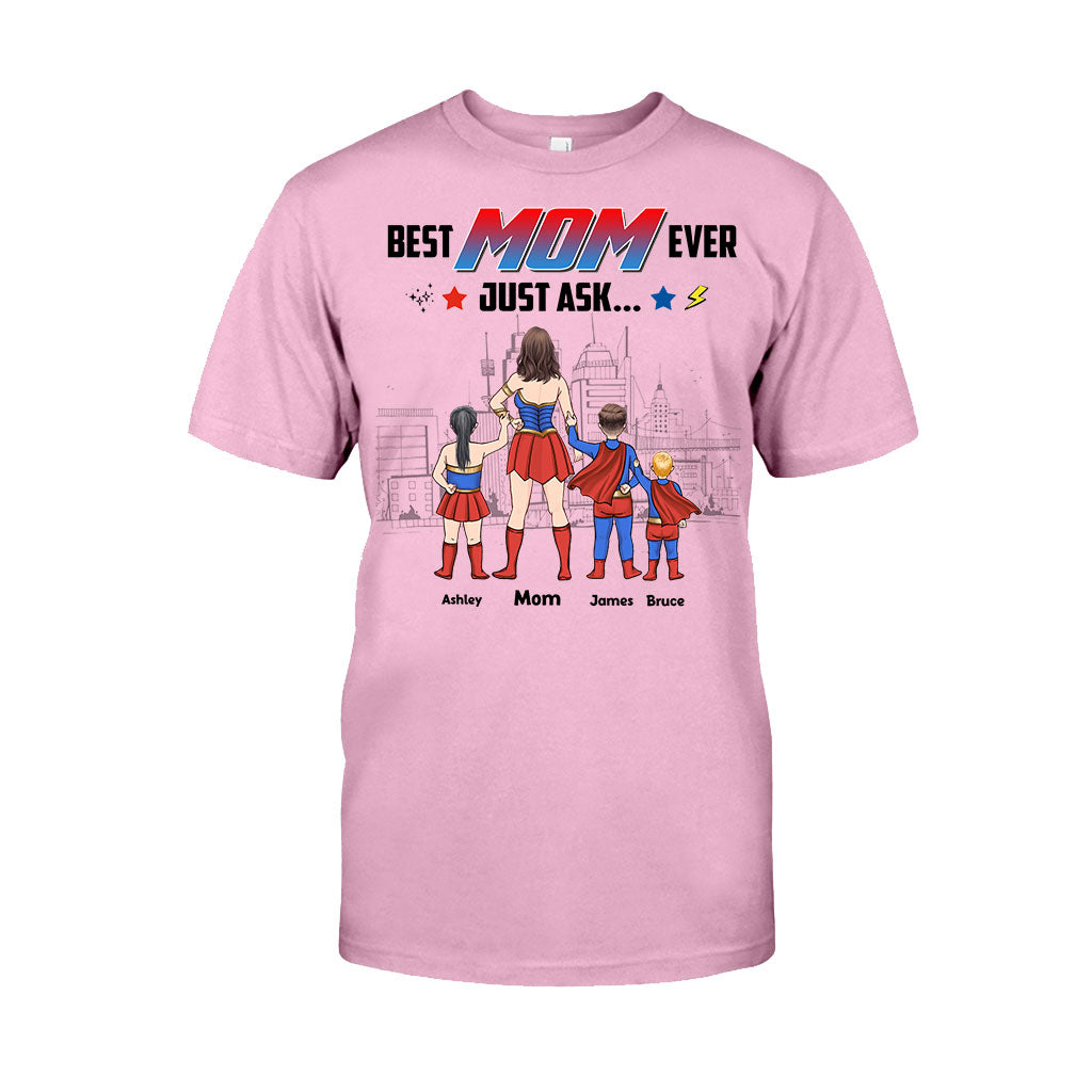 Supermaman - T-shirt et sweat à capuche personnalisés pour maman