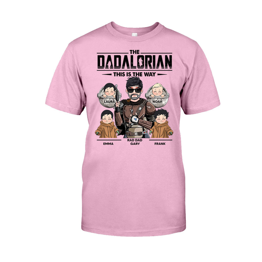 C'est comme ça que Dadalorian Mamalorian - T-shirt et sweat à capuche personnalisés pour papa