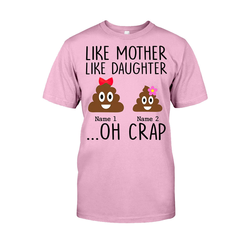 Like Mother Like Daughter - Gift for mom, daughter, dad, son - Personalized T-shirt And Hoodie