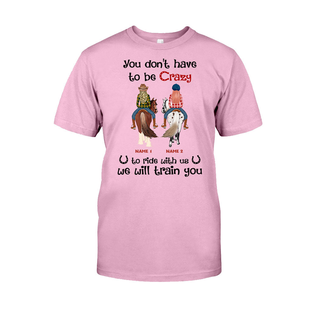 Nous sommes comme une toute petite bande - T-shirt et sweat à capuche personnalisés avec un cheval